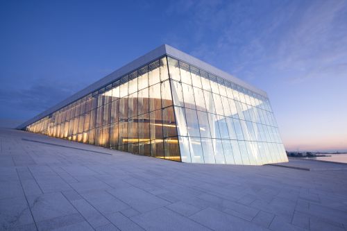 The New Norwegian Opera building