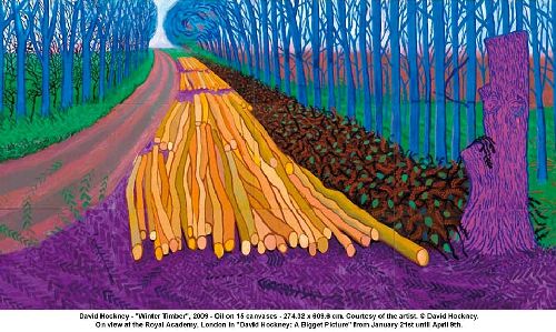 David Hockney RA: A Bigger Picture, Royal Academy of Arts, January 21 –  April 9, 2012