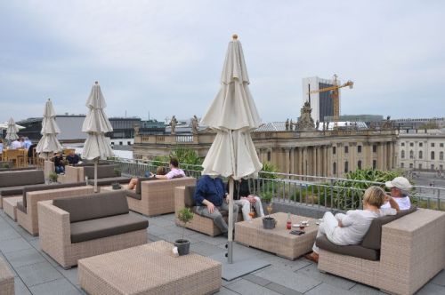Hotel de Rome roof terrace bar