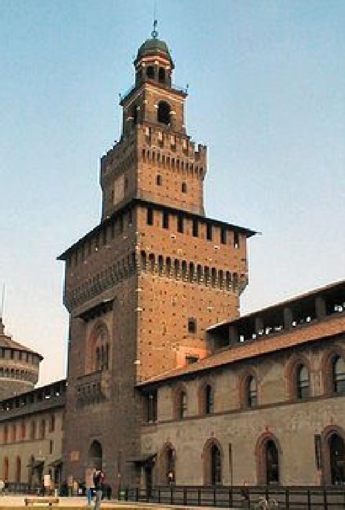 Sforza Castle art gallery and museums (Pinacoteca del Castello Sforzesco)