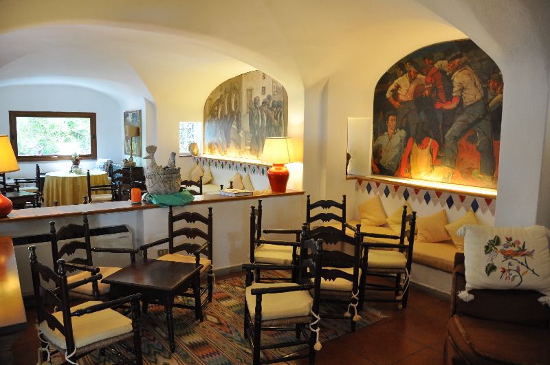 Hotel Su Gologone restaurant, Gologone, Oliena