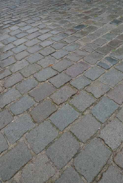 Cobblestone streets