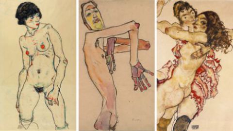 Egon Schiele: The Radical Nude, Courtauld Gallery Somerset House, October 23, 2014 - January 18, 2015