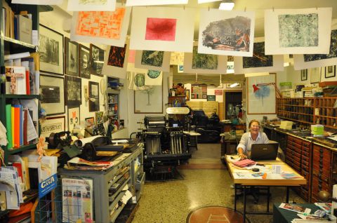 Tipografia. Conte Museum of Graphic Arts