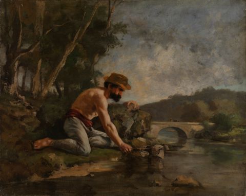 Under the Microscope. Gustave Courbet, Norway's National Gallery, through February 5, 2017